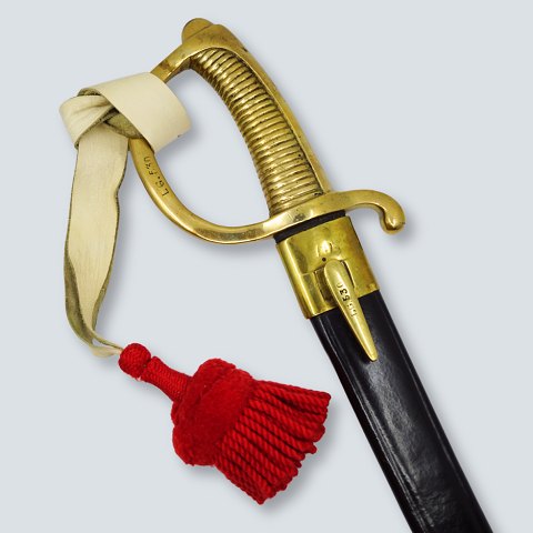 Danish saber from The Royal Life Guard, Model 1854 Danish saber from The Royal Life Guard, Model 1854